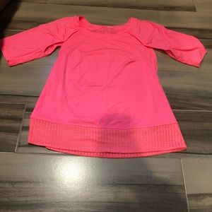 Lululemon Bright Warm Up Shirt